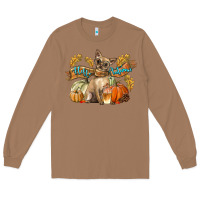 Toasted Coconut Hello Autumn With Chihuahua Dog Long Sleeve Tee - LillyAllenDesigns
