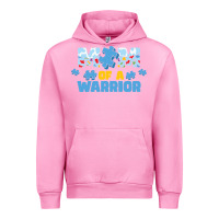 Fuchsia Pink LIL Autism Mom Urban Hoodie - CowhideDigitalArt