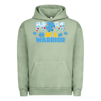 Pigment Oil Green LIL Autism Mom Urban Hoodie - CowhideDigitalArt