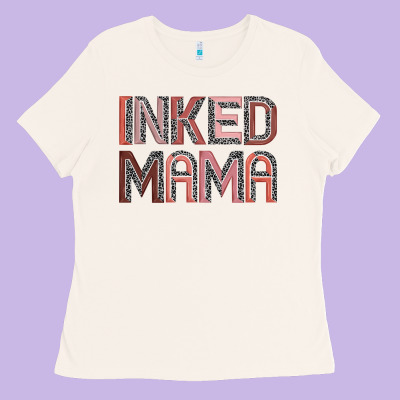Inked Mama Ladies Tee Designed By Jahusdesignshop