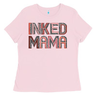 Bubblegum Pink inked mama Ladies Tee - JahusDesignShop
