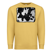 Antique Gold Cowhide Premium Sweatshirt - CowCowDesign