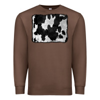 Chestnut Cowhide Premium Sweatshirt - CowCowDesign