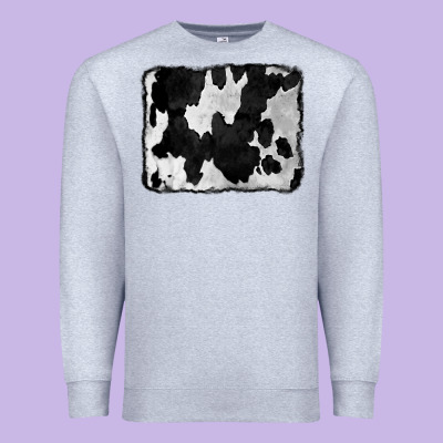 Cowhide Premium Sweatshirt Designed By Cowcowdesign