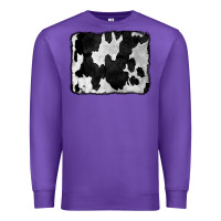Purple Cowhide Premium Sweatshirt - CowCowDesign