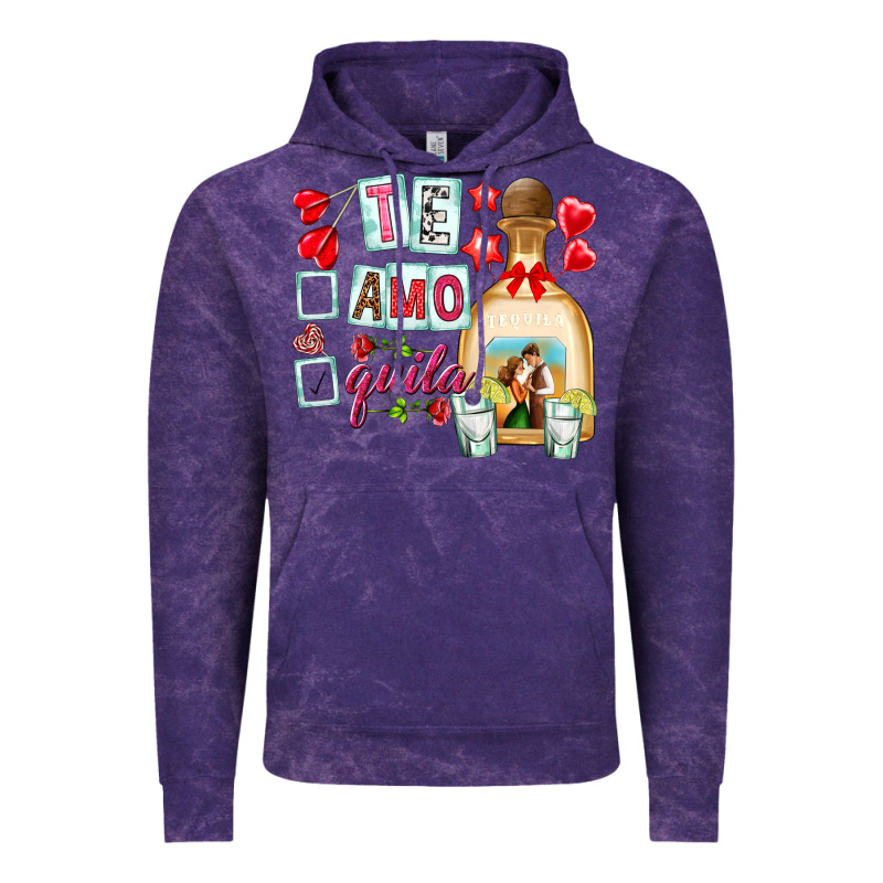 Te Amo Te Quila Vintage Hoodie by NancyCooperArtShop | Teevron