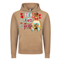 Vintage Coffee te amo te quila Vintage Hoodie - NancyCooperArtShop