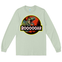 Matcha t rex roaring Long Sleeve Tee - RanaPortraitStore
