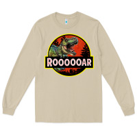 Mushroom t rex roaring Long Sleeve Tee - RanaPortraitStore