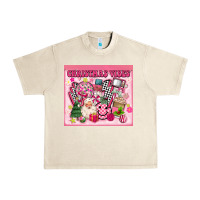 Sandshell 3d retro pink christmas vibes Urban Heavy Tee - MaliasSmallBusiness