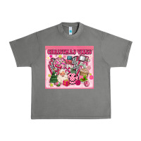 Tornado 3d retro pink christmas vibes Urban Heavy Tee - MaliasSmallBusiness