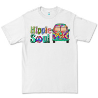 White hippie soul caravan Premium Tee - BarkalooDesign