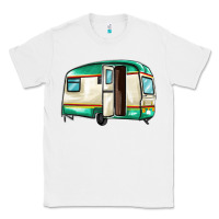 White caravan Classic Tee - MaliasSmallBusiness
