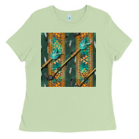 Matcha aztec and arrow Ladies Tee - BundleAndBundleShop