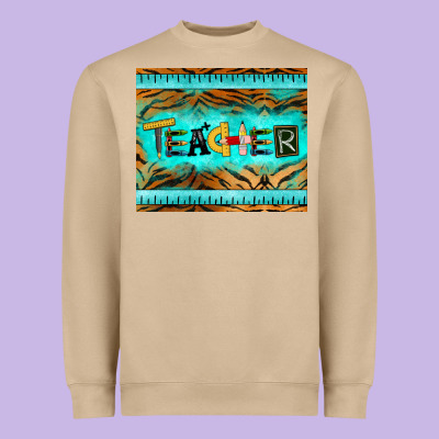 Teacher Mousepad Heavyweight Sweatshirt Designed By Barkaloodesign