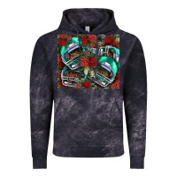 Floral American Football  Helmet Vintage Hoodie | Teevron