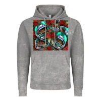 Cloud Rock floral american football  helmet Vintage Hoodie - NancyCooperArtShop