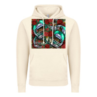 Vintage Artic floral american football  helmet Vintage Hoodie - NancyCooperArtShop