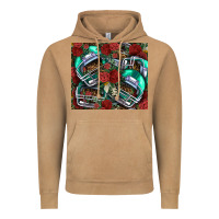 Vintage Camel floral american football  helmet Vintage Hoodie - NancyCooperArtShop