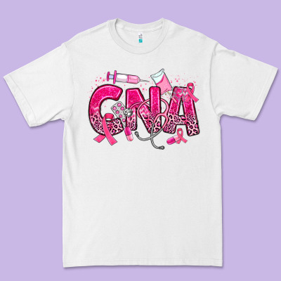 Breast Cancer Cna Certified Nursing Assistant Premium Tee Designed By Jahusdesignshop
