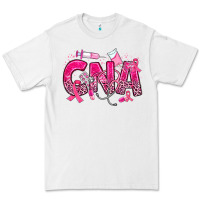 White breast cancer cna certified nursing assistant Premium Tee - JahusDesignShop