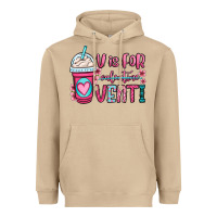 Mushroom v is for valentine venti coffee cup Heavyweight Hoodie - OliviaCreatesArt