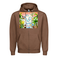 Chestnut it's five o'clock somewhere Zipper Hoodie - TumblerDesignByShophia