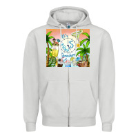 Dove Grey it's five o'clock somewhere Zipper Hoodie - TumblerDesignByShophia