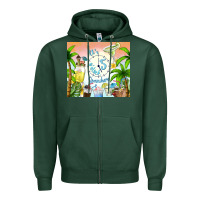 Sports Green it's five o'clock somewhere Zipper Hoodie - TumblerDesignByShophia
