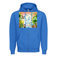 True Royal it's five o'clock somewhere Zipper Hoodie - TumblerDesignByShophia