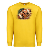 Lemon American Football Flag Players Premium Sweatshirt - CowCowDesign
