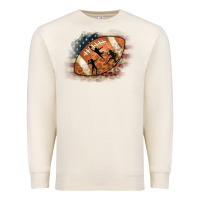 Sandshell American Football Flag Players Premium Sweatshirt - CowCowDesign