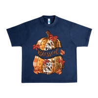 Navy blessed Urban Heavy Tee - MaliasSmallBusiness