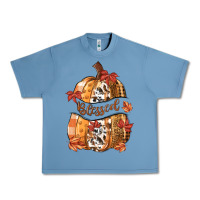 Pebble Blue blessed Urban Heavy Tee - MaliasSmallBusiness