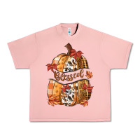 Salmon blessed Urban Heavy Tee - MaliasSmallBusiness