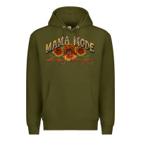 Army Green Mama mode all day everyday Mother's Day Premium Hoodie - CowGirlArtShop