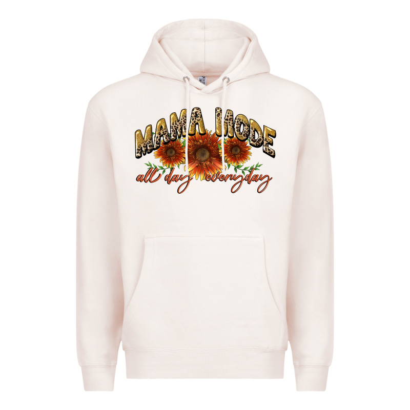 Mama Mode All Day Everyday Mother's Day Premium Hoodie by CowGirlArtShop | Teevron