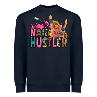Navy nail hustler Heavyweight Sweatshirt - Jasminsmagicworld