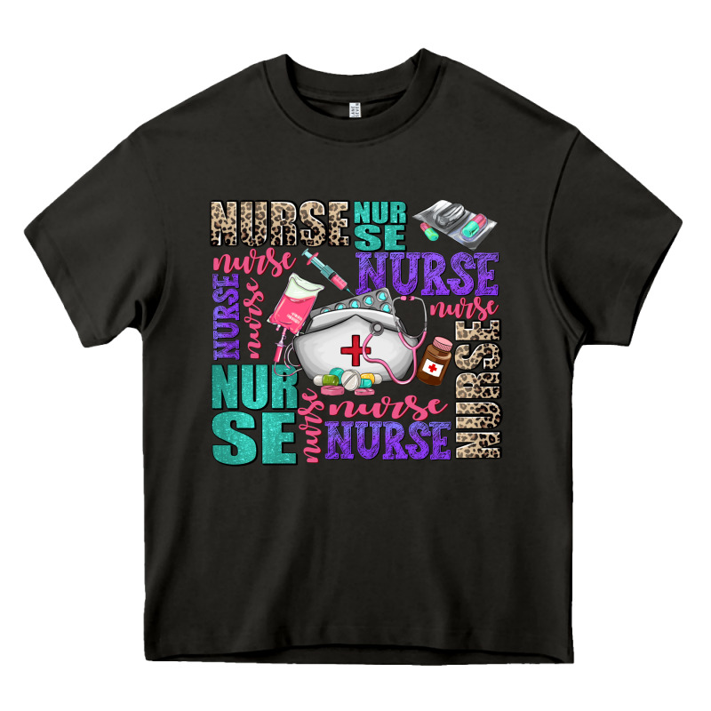 Nurse Nurse Nurse With Nurse Element Heavy Core Tee by AdoDesignShop | Teevron