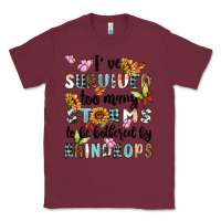 Burgundy ive survived too many storms to bebothered by rain Classic Tee - MaliasSmallBusiness