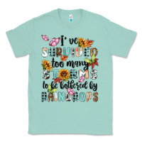 Seafoam ive survived too many storms to bebothered by rain Classic Tee - MaliasSmallBusiness