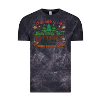 Cloud Black griswold christmas tree farm Vintage Tee - MaliasSmallBusiness