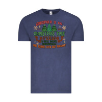 Vintage Denim griswold christmas tree farm Vintage Tee - MaliasSmallBusiness