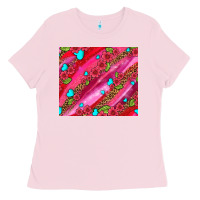 Bubblegum Pink valentines day Ladies Tee - AdoDesignShop