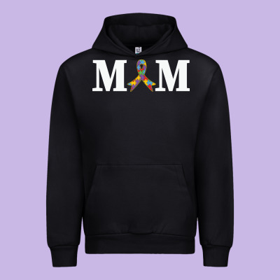 Lil Autism Mom Urban Hoodie Designed By Cowhidedigitalart