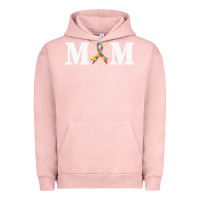 Pigment Salmon LIL Autism Mom Urban Hoodie - CowhideDigitalArt
