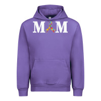 Tulip LIL Autism Mom Urban Hoodie - CowhideDigitalArt