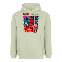 Matcha happy valentines day with gnomes and truck olivia Heavyweight Hoodie - OliviaCreatesArt