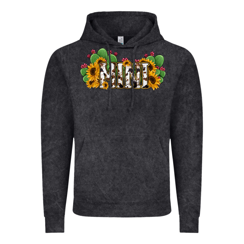 Cactus Cowhide Sunflower Mama And Mini Set Vintage Hoodie by Jasminsmagicworld | Teevron