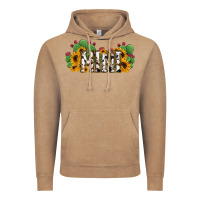 Vintage Coffee Cactus Cowhide Sunflower Mama and Mini Set Vintage Hoodie - Jasminsmagicworld